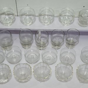 22 Copas de Postre de Vidrio en Varios Diseños - imagen 7