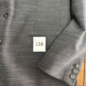 Saco de Vestir Talle 52 Gris Oscuro - imagen 2