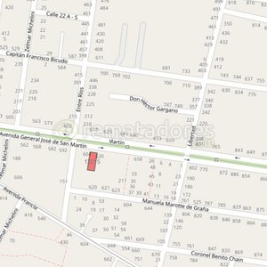 Lote siguiente: Plano de Ubicación de Terreno en Venta