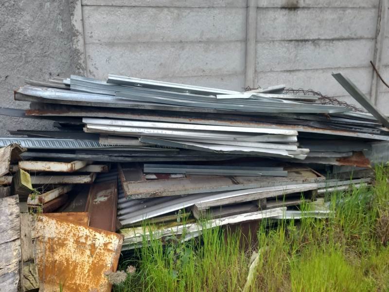 Lote de Chapas Metálicas Variadas