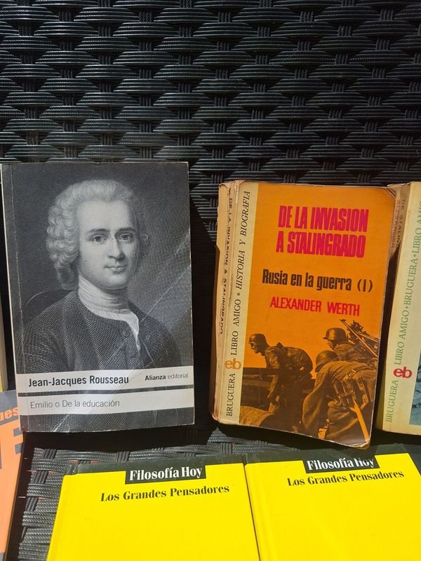 Gran lote de libros de filosofía: Rousseau, etc. - imagen 4