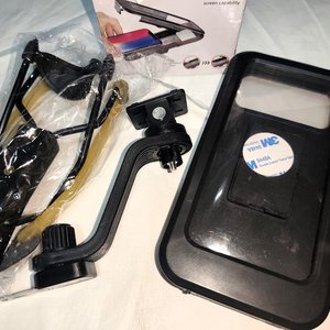 Soporte Impermeable para Celular de Moto/Bicicleta y Resortera Nueva - imagen 3