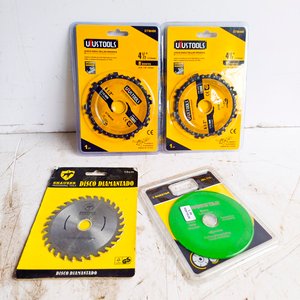 Set de 5 Discos de Corte para Vidrio, Madera y Cadena - imagen 1