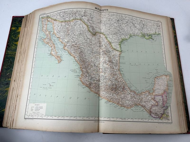 Atlas Universal de Geografía, Vivien de Saint-Martin & Schrader, Nueva Edición - imagen 7