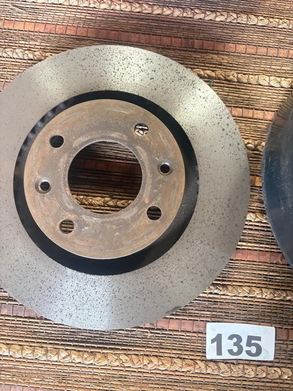 Juego de 2 Discos de Freno para Automóvil
