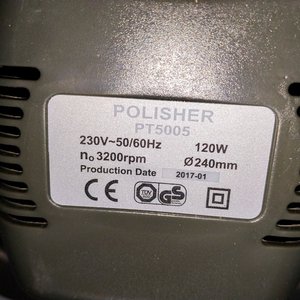 Pulidora Eléctrica Wullmaq PT5005 120W - imagen 4