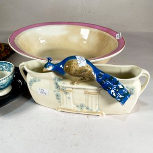 Lote de 5 piezas: Fuente oval, centro de taza, plato y más - imagen 2