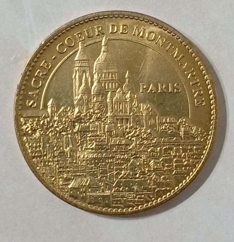 Lote anterior: Medalla de la Catedral del Sagrado Corazón de Montmartre