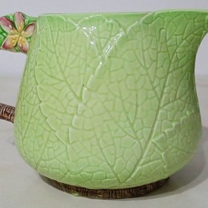 Jarra Antigua Inglesa Carlton Ware "Apple Blossom Green" - imagen 3
