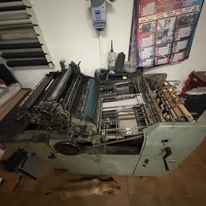 Impresora Offset Hamada Star 700 CD Trifásica con Rodillos de Repuesto - imagen 7