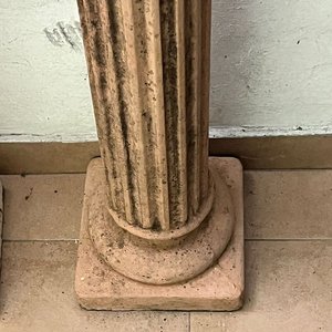 Pedestal de Terracota Estilo Clásico, 1.10 m de Altura - imagen 3
