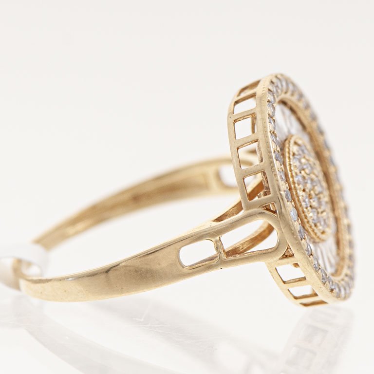 Anillo de Oro con Diamantes - imagen 2