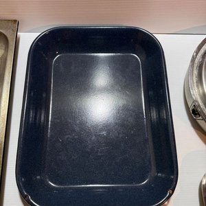 Lote de Asaderas y Torteras Varias de Aluminio y Esmaltada - imagen 3