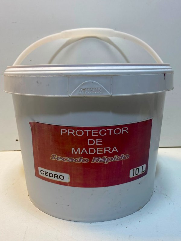Protector de Madera Cedro Secado Rápido 10 Litros
