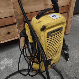 Hidrolavadora Eléctrica Kärcher Amarilla con Lanza y Cable - imagen 4