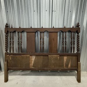 Cama Antigua de 2 Plazas Desarmable Estilo Clásico - imagen 12