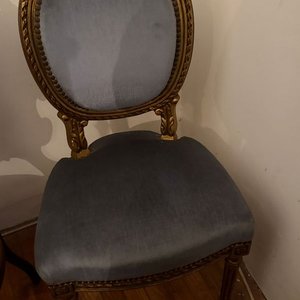 Lote anterior: Silla Francesa Estilo Luis XVI Respaldo Medallón Madera Dorada Tapizado Floral