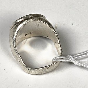 Anillo de Plata 950 con Símbolo Azul - Talle Infantil - imagen 4