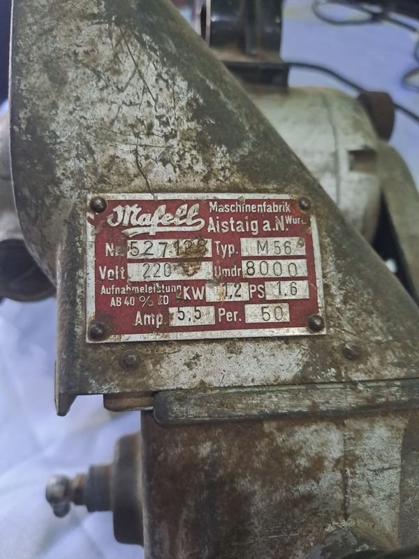 Cepillo de mano eléctrico antiguo Mafell modelo MHU 82 - imagen 2