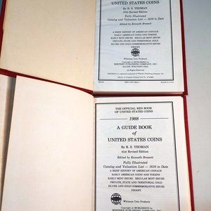 Catálogos "A Guide Book of United States Coins" - Ediciones 1984 y 1988 - imagen 3