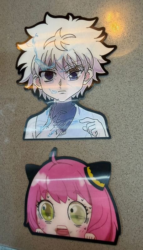 Stickers Anime: Killua y Anya