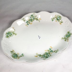 Lote anterior: Fuente de Porcelana Inglesa J&G Meakin con Flores Verdes