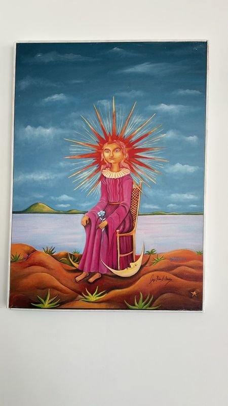 Reproducción de Pintura "Serenidad Solar" - 50x70 cm