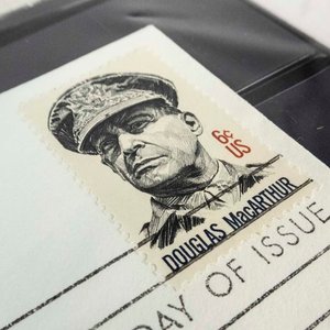 Sobre Primer Día de Emisión Homenaje General Douglas MacArthur - Estados Unidos 1971 - imagen 2