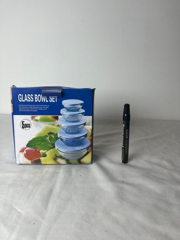 Conjunto de tazas de vidrio