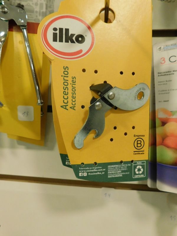 Abrelatas tipo uña