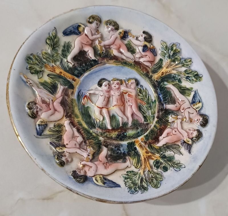 Platos de Porcelana Capodimonte - Colección de Arte Cerámico - imagen 5