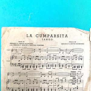 Antigua Partitura "La Cumparsita" - Tango - Ricordi Americana - imagen 6