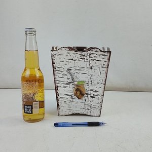 Conjunto de 8 Canastas Decorativas en Fibra Natural, Especiero Giratorio y Lata de Galletas - imagen 8