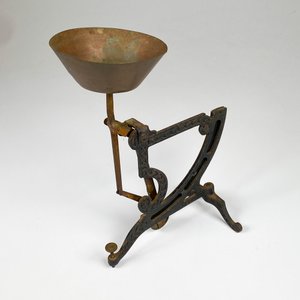 Balanza antigua de cartas ,altura 26 cm - imagen 6
