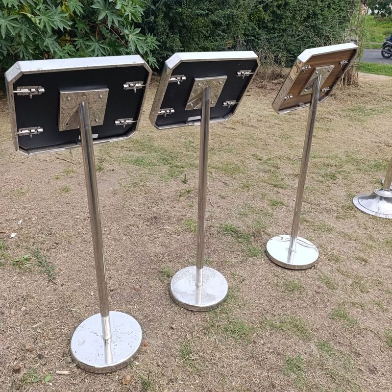 Porta Carteles de Pie Inclinados para Signos y Anuncios - imagen 4