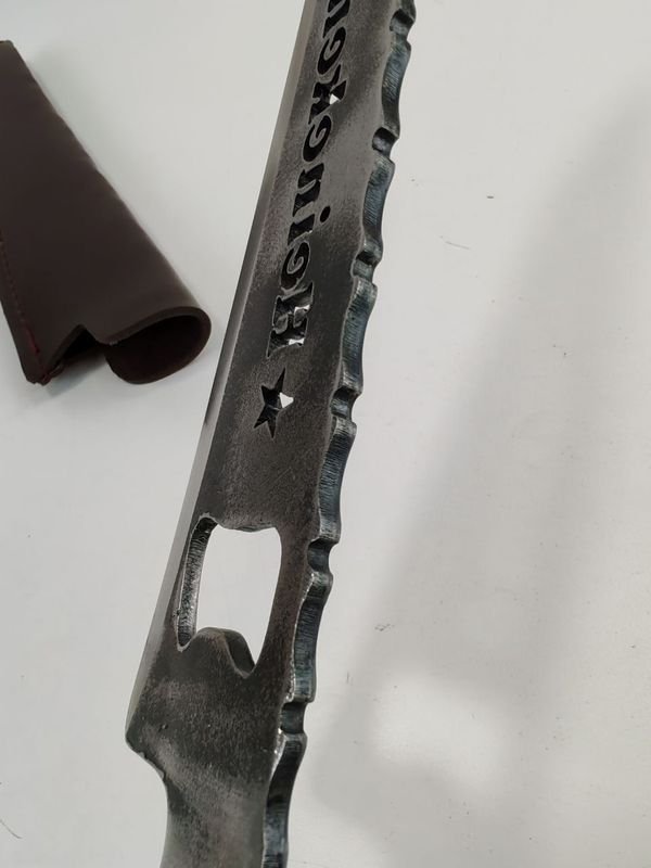 Cuchillo Criollo De Acero L308 - imagen 4
