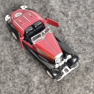 Réplica de Auto Clásico Convertible en Metal de Aleación - imagen 4