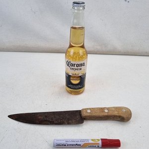 Cuchillo de Hoja Ancha con Mango de Madera - Marca BUFALO - imagen 2