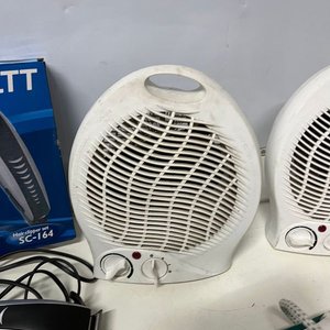 Lote de 2 Planchas, 2 Caloventiladores y Cortapelo Scarlett - imagen 3