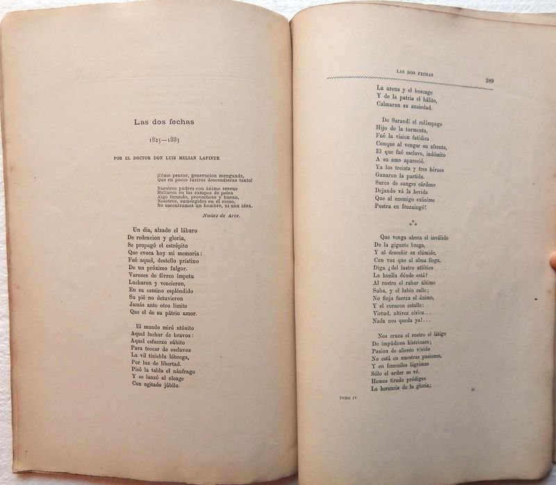 Revista Anales Del Ateneo Del Uruguay, Año II - Tomo IV - Mayo, 5 de 1883 - imagen 6