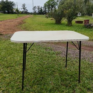 Lote anterior: Mesa Plegable con Tapa Blanca y Patas Negras