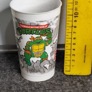 Vaso Coleccionable Tortugas Ninja Pepsi Años 90 - imagen 2