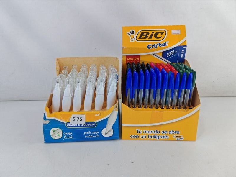 Lapiceras Bic Y Correctores en venta