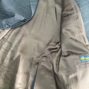 Saco de Vestir Talle 52 Gris Oscuro - imagen 4