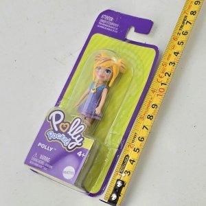 Muñeca Polly Pocket Rubia con Vestido Lila - imagen 5