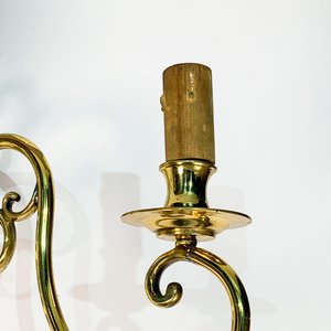 Aplique Holandés de Bronce con Dos Luces - imagen 3