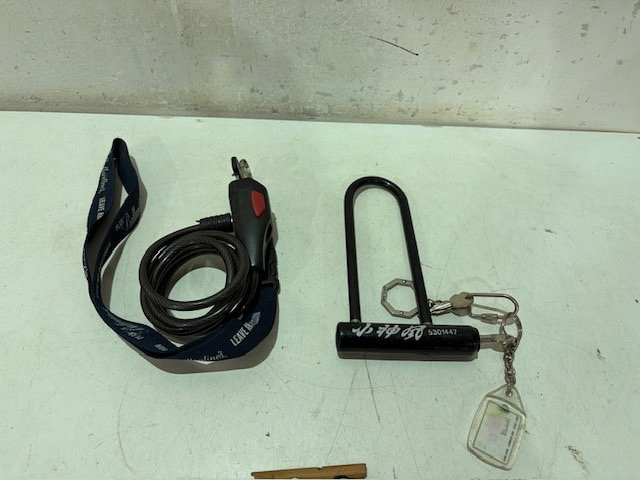 Dos Trancas de Seguridad para Bicicleta con Llaves