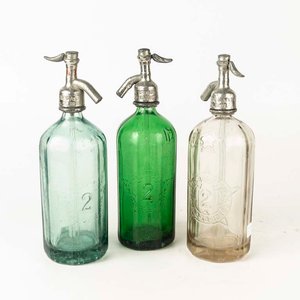 Lote anterior: 3 Sifones de Soda Cubsa Vintage de Vidrio en Colores