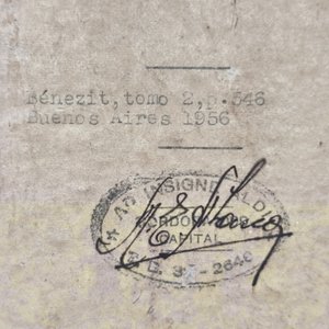 Grabado "Cacería de Jabalí" por Ernest Hanfstangl, con marco dorado y vidrio - imagen 9