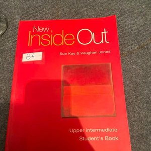 Lote siguiente: Libro "Inside Out" Upper Intermediate B2 Student's Book por Sue Kay y Vaughan Jones (Macmillan)